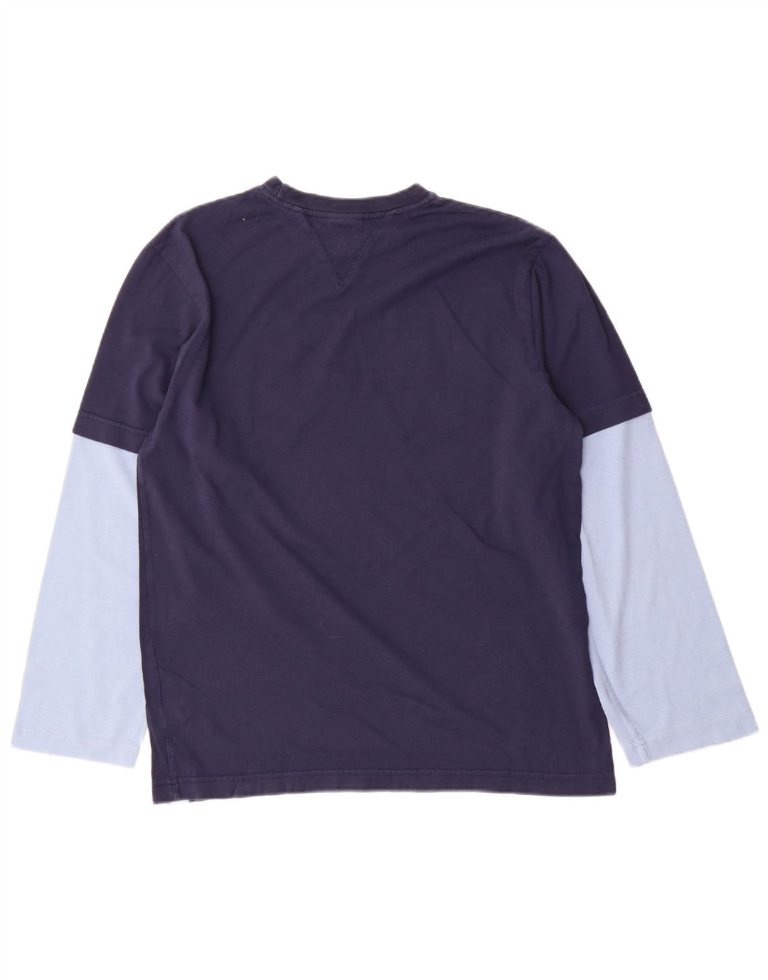 Nike Langarmshirt mit Grafik für Jungen, 13–14 Jahre, XL, Marineblau, Farbblock