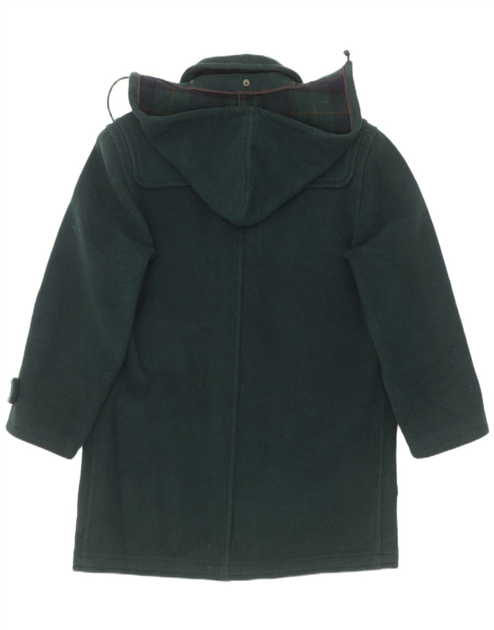 Pierre Cardin Herren-Dufflecoat mit Kapuze IT 50, große grüne Wolle