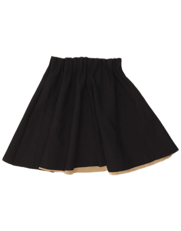 Zara Damen A-Linien-Rock Medium W28 Schwarz