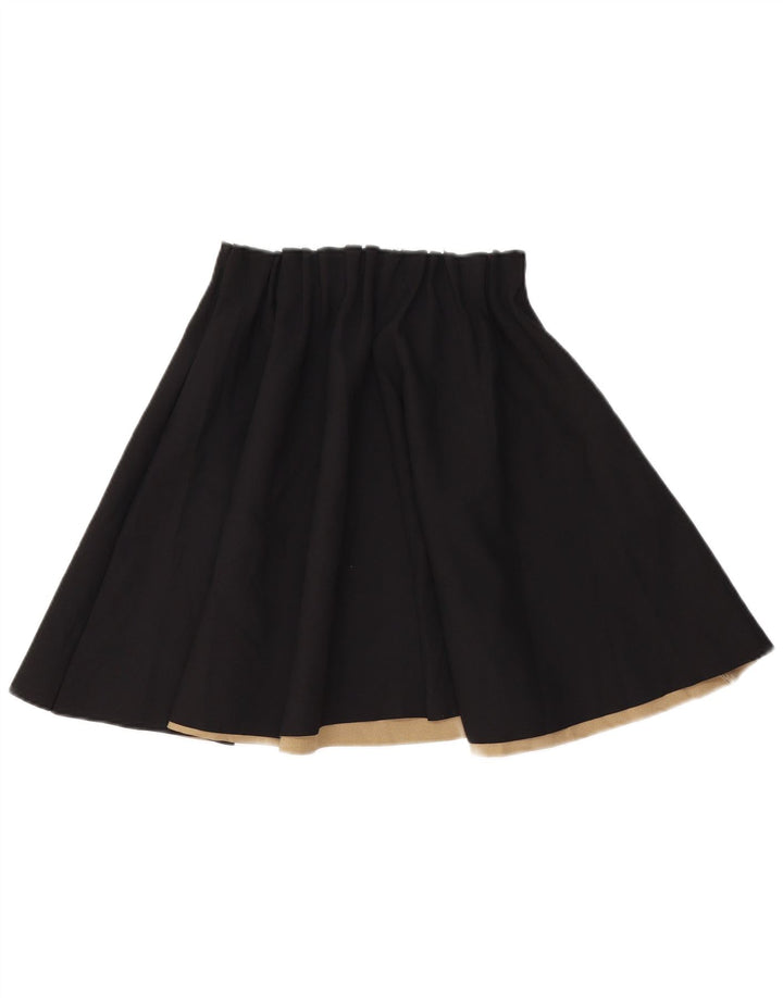 Zara Damen A-Linien-Rock Medium W28 Schwarz