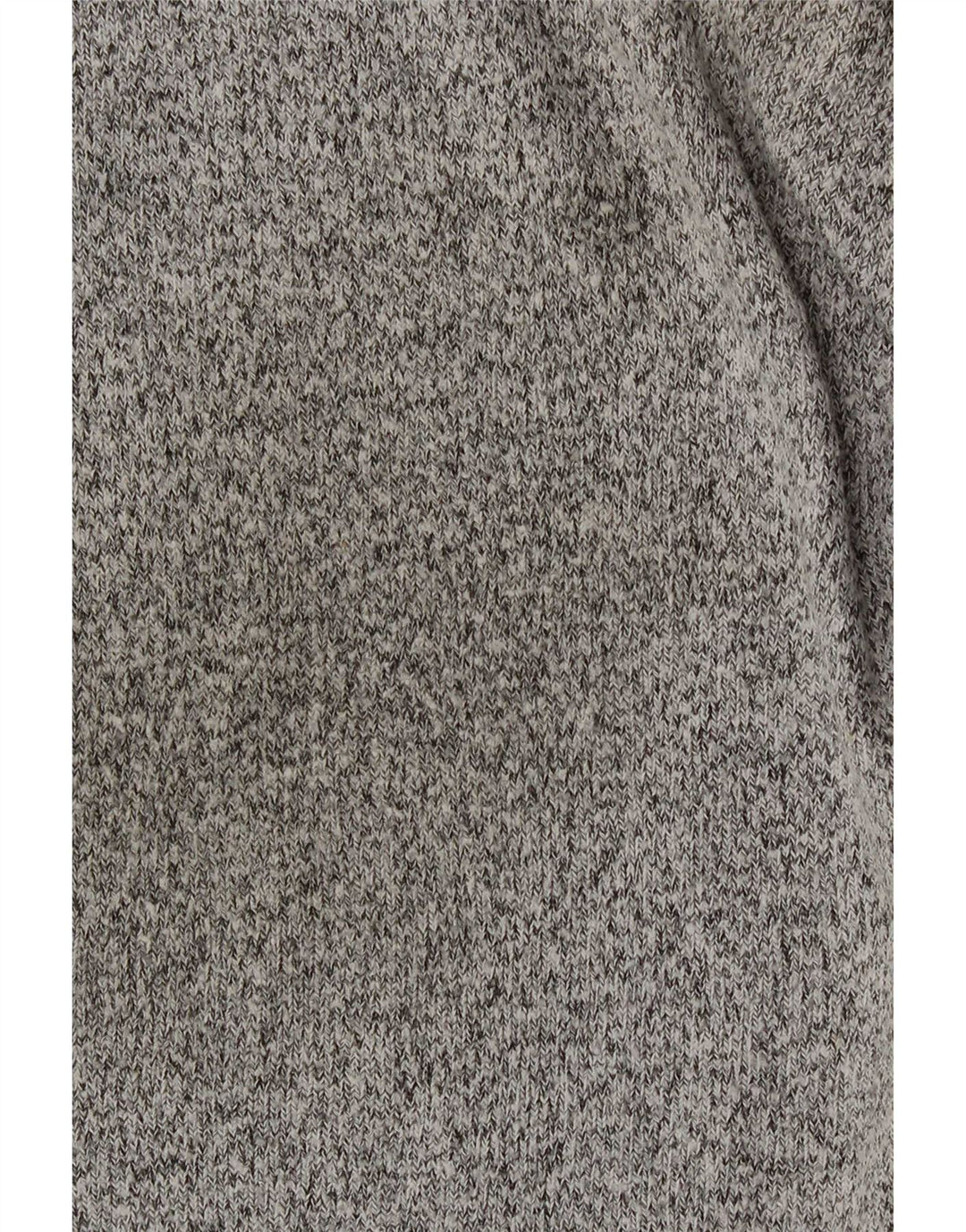 Zara Damen Top Langarm UK 14 Mittelgrau meliert Viskose