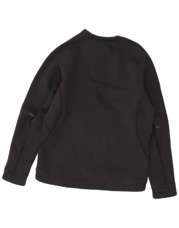 Nike Herren Therma-Fit Sweatshirt Pullover Large Schwarz Polyester