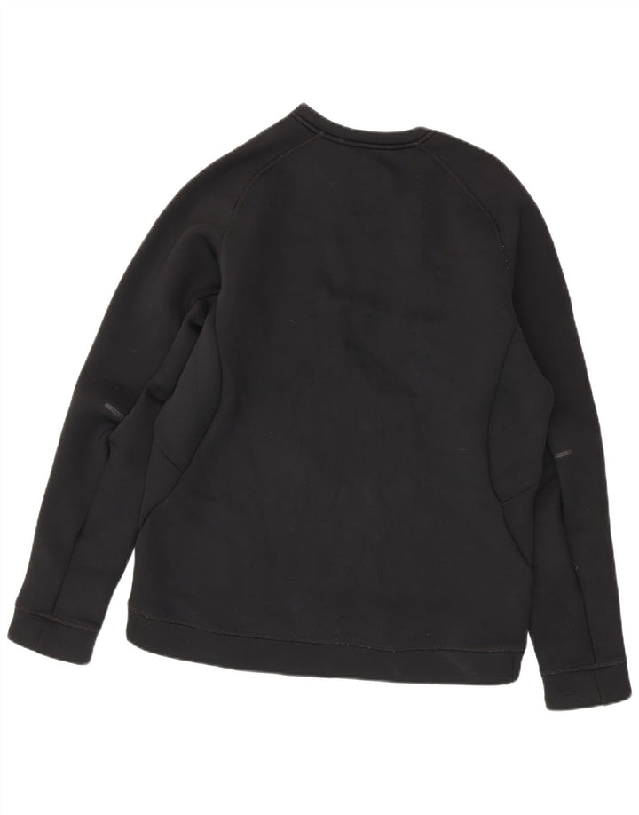 Nike Herren Therma-Fit Sweatshirt Pullover Large Schwarz Polyester