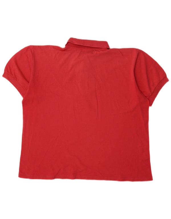 Gymnasium Herren-Poloshirt, groß, rosa, Sport
