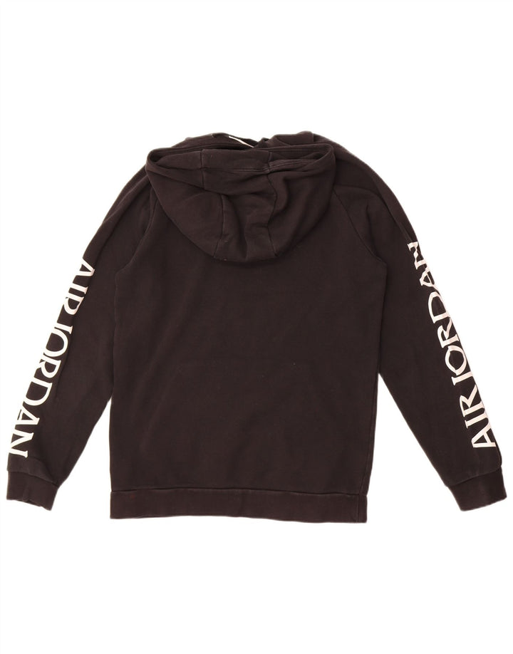 Nike Herren-Kapuzenpullover mit Grafik, Größe S, Schwarz, Baumwolle