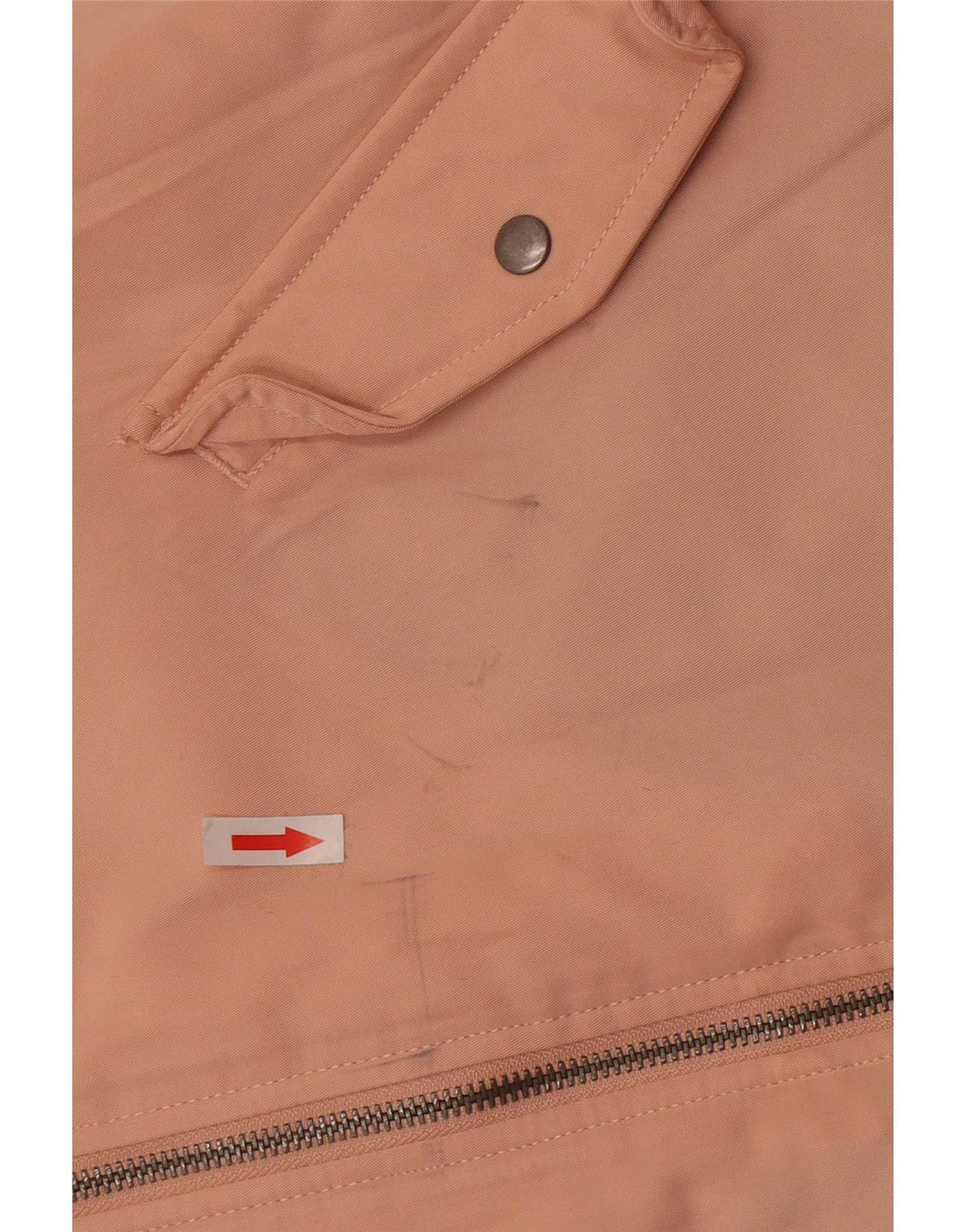 Vans Damen-Windbreaker-Mantel UK 10 Small Rosa Colourblock-Polyester