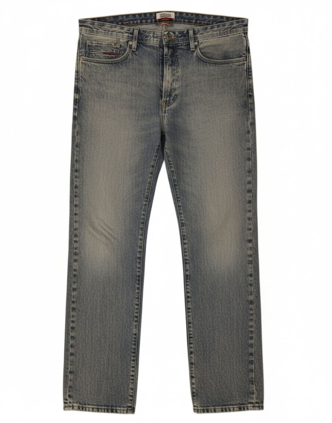 Tommy Hilfiger Herren Straight Jeans W34 L34 Blau