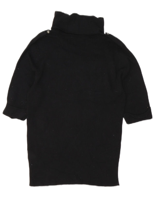 Marks & Spencer Damen-Pullover mit Rollkragen, Gr. 14, Schwarz