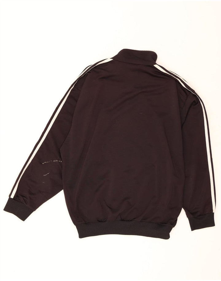 Adidas Herren Trainingsanzug Top Jacke UK 34/36 Small Schwarz Polyester