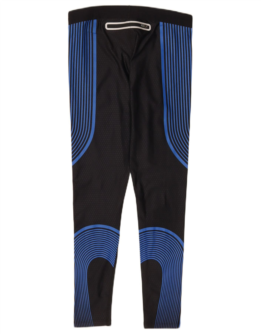 Nike Damen Leggings UK 12 Medium Schwarz Colourblock Polyester Sports