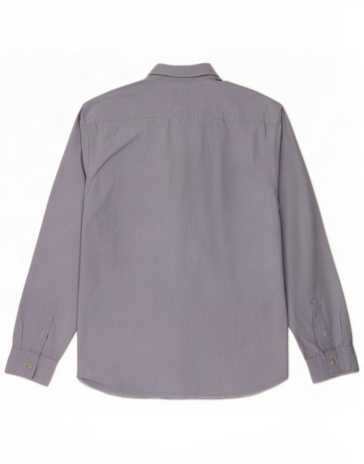 Ted Baker Herrenhemd Größe 4 Large Blau