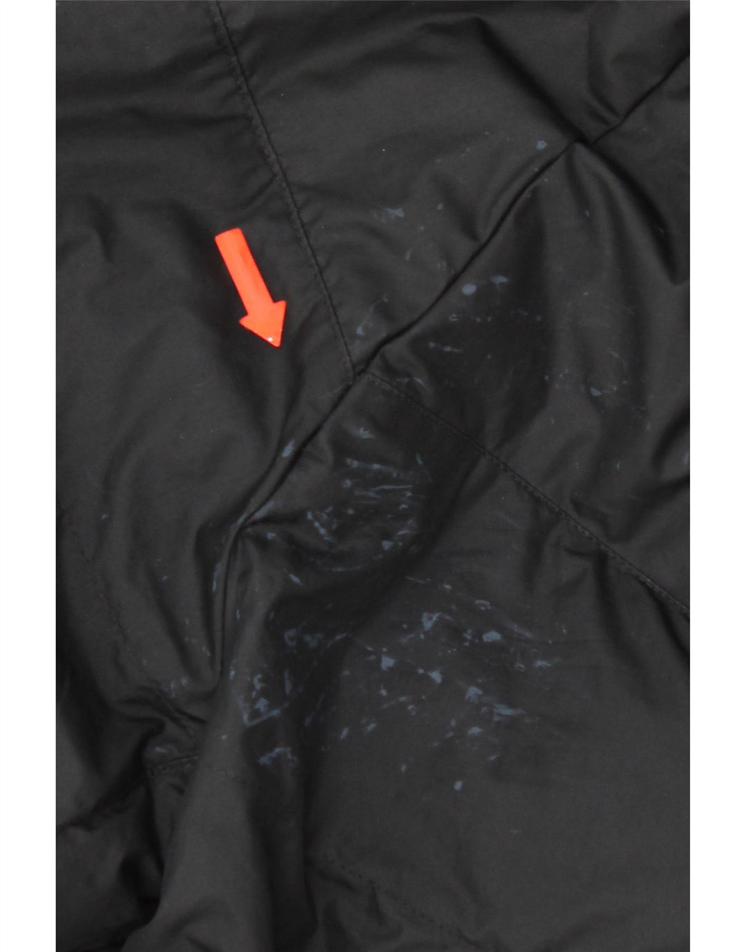 Nike Wattierte Jacke mit Kapuze für Jungen, 13–14 Jahre, XL, schwarzes Polyester