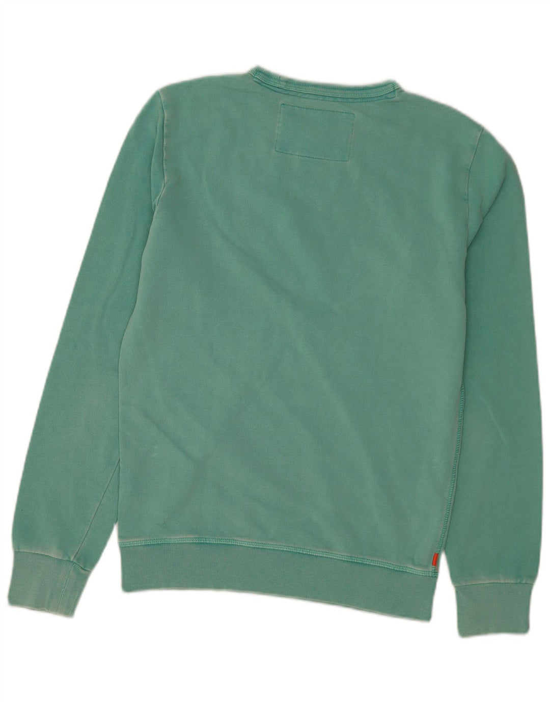 Superdry Herren-Sweatshirt-Pullover, kleine grüne Baumwolle