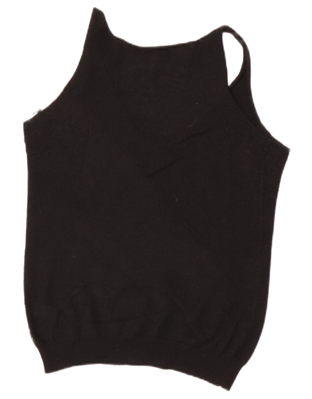 Armani Jeans Damen Weste Tank Top IT 44 Medium Black Angora