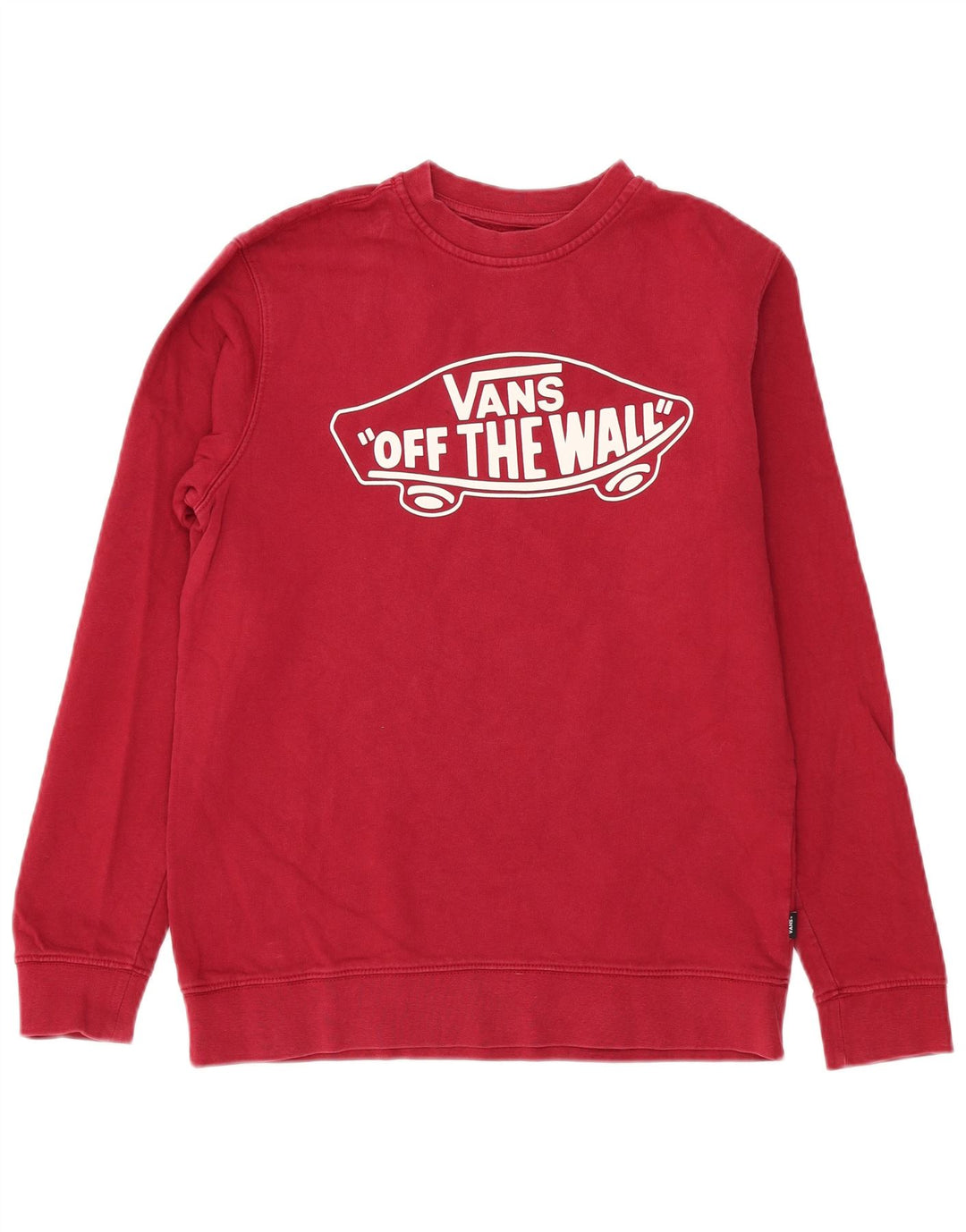 Vans Herren Grafik-Sweatshirt-Pullover, klein, Burgunderrot
