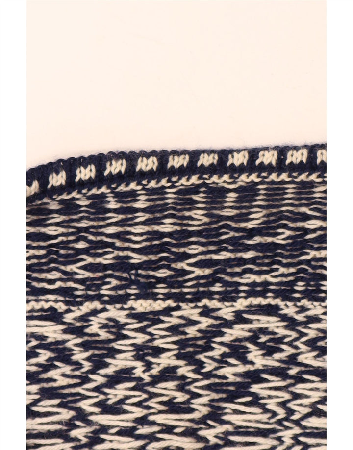 VINTAGE Offener Damen-Cardigan-Pullover UK 18 XL Rot Fair Isle