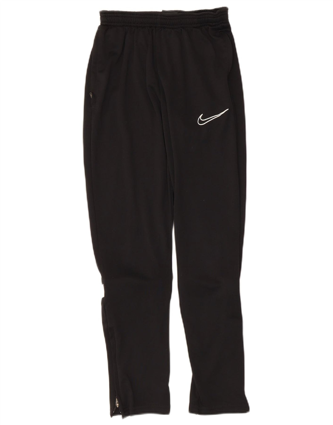 Nike Jungen-Trainingshose, 12–13 Jahre, groß, schwarzes Farbblock-Polyester
