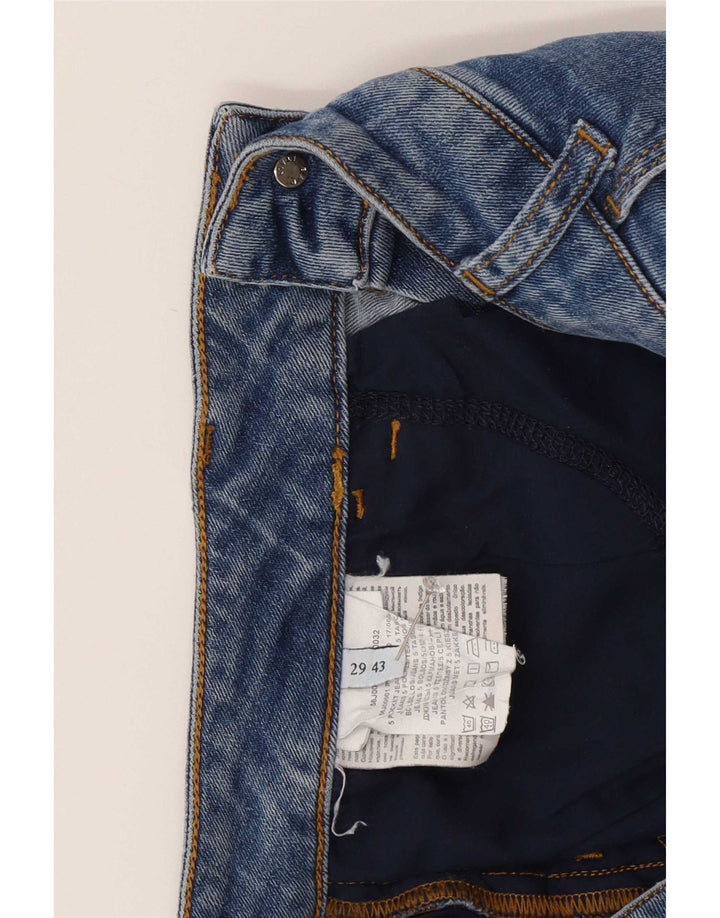 Trussardi Damen Slim Jeans W29 L32 Blau