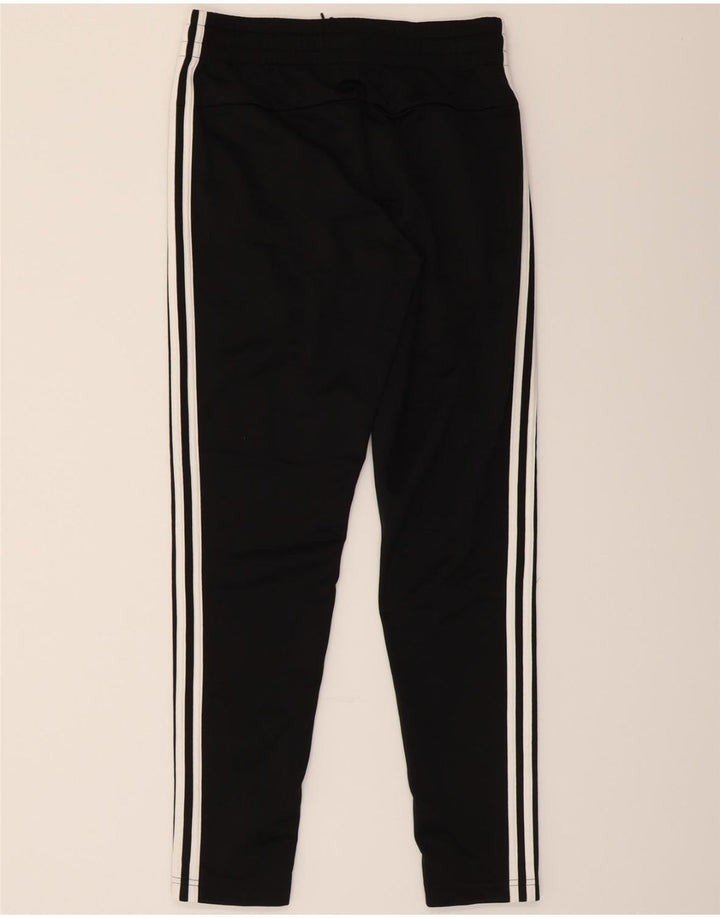 ADIDAS Womens Tracksuit Trousers UK 8/10 Small  Black Polyester Vintage Adidas and Second-Hand Adidas from Messina Hembry 