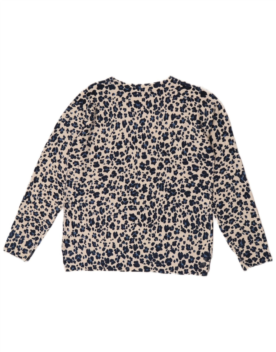 Marks & Spencer Damen Pullover mit Rundhalsausschnitt, UK 12, Mittelblau