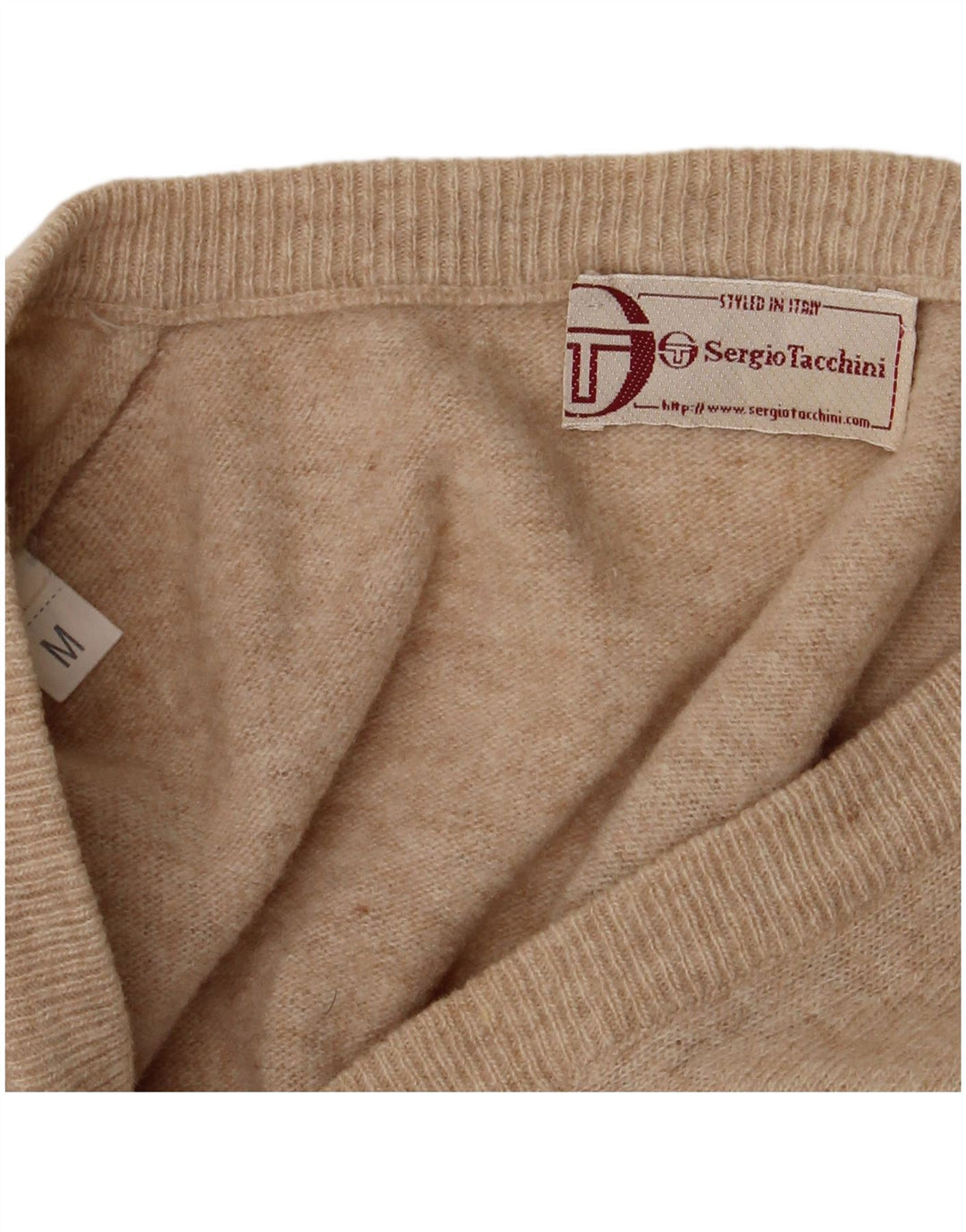 Sergio Tacchini Herren Weste Tank Top Medium Beige