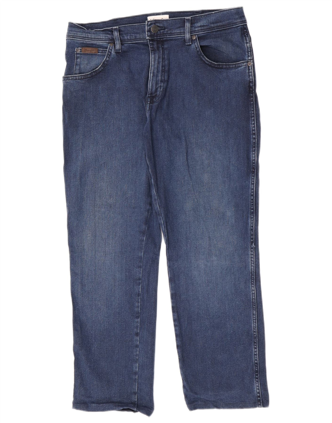 Wrangler Herren Texas Slim Jeans W32 L26 Marineblau Baumwolle