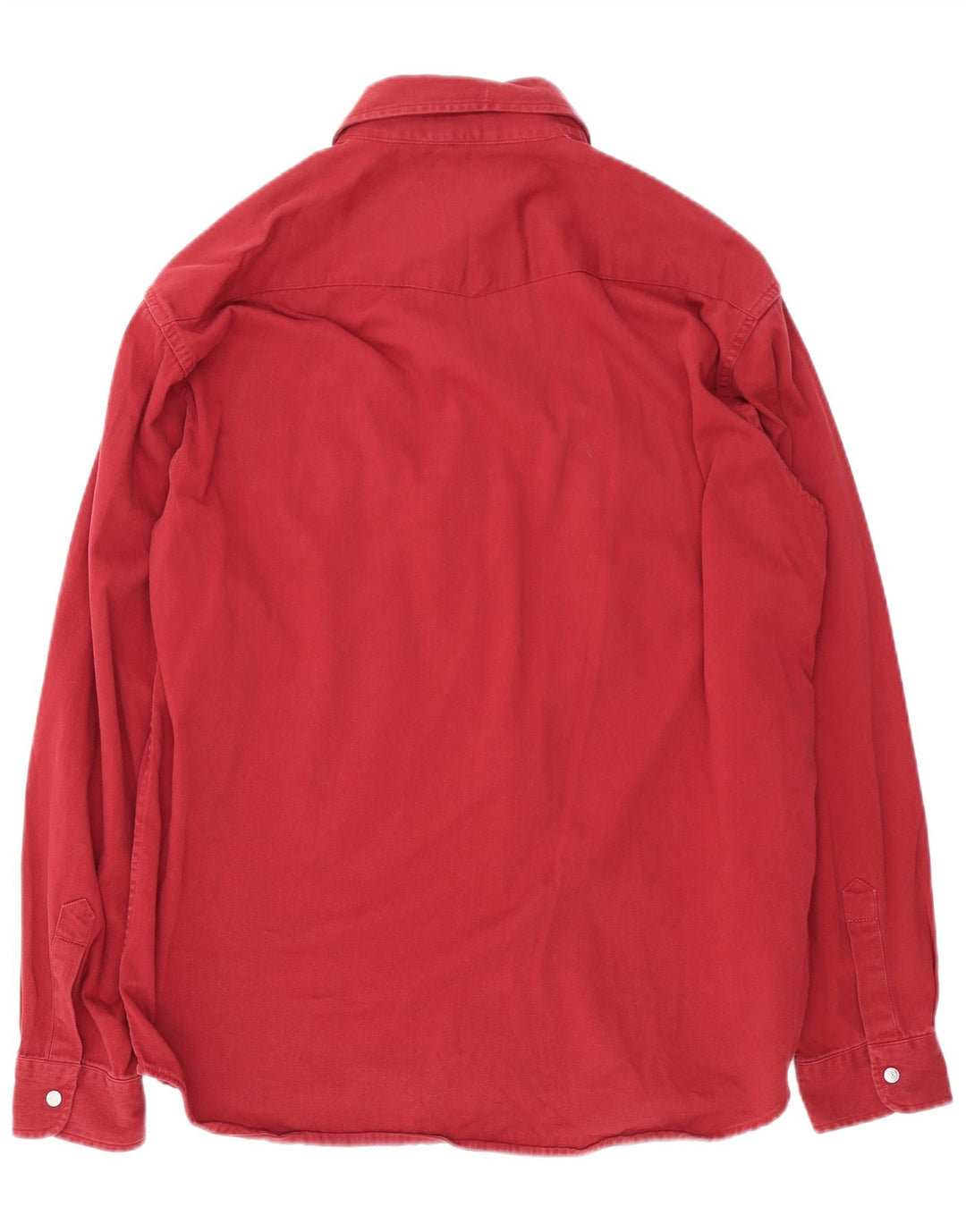 CARRERA Herren Jeanshemd XL Burgund Baumwolle