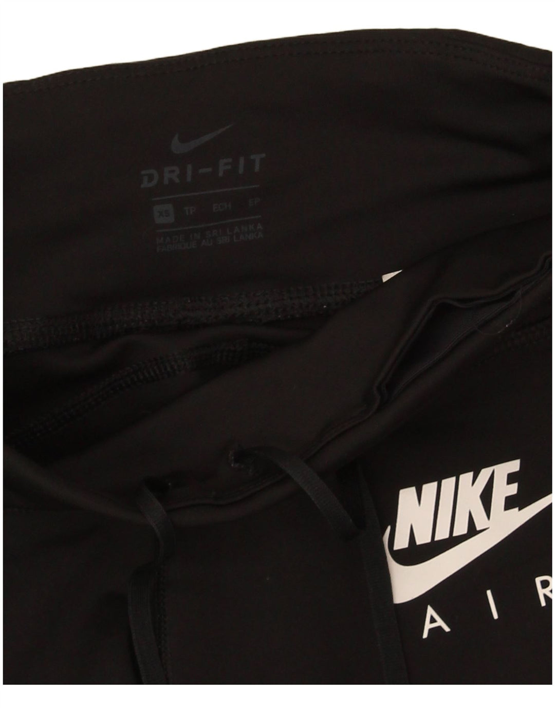 Nike Damen Dri Fit Leggings UK 4 XS Schwarz