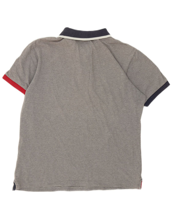 North Sails Herren Graphic Rugby Poloshirt XL Grau Baumwolle