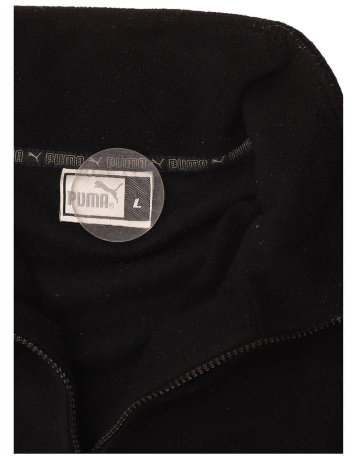 Puma Herren Fleecejacke UK 40 Large Schwarz