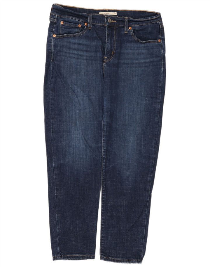 Levi's Damen Boyfriend Slim Jeans W29 L27 Blaue Baumwolle
