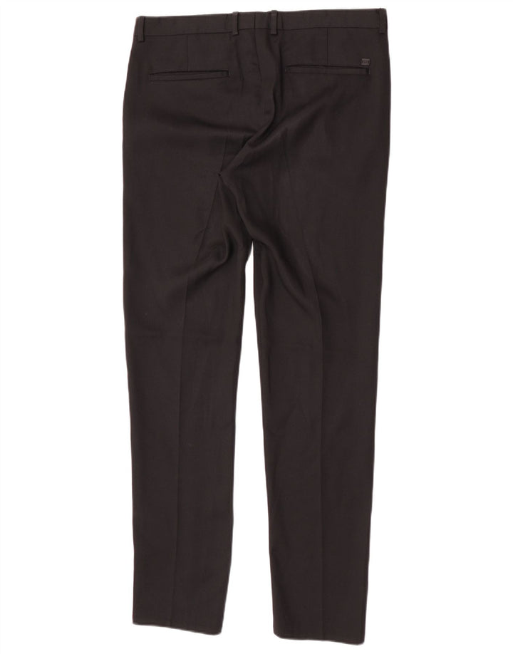 Zara Slim Chino-Hose für Herren, EU 40, M, W31, L32, Schwarz