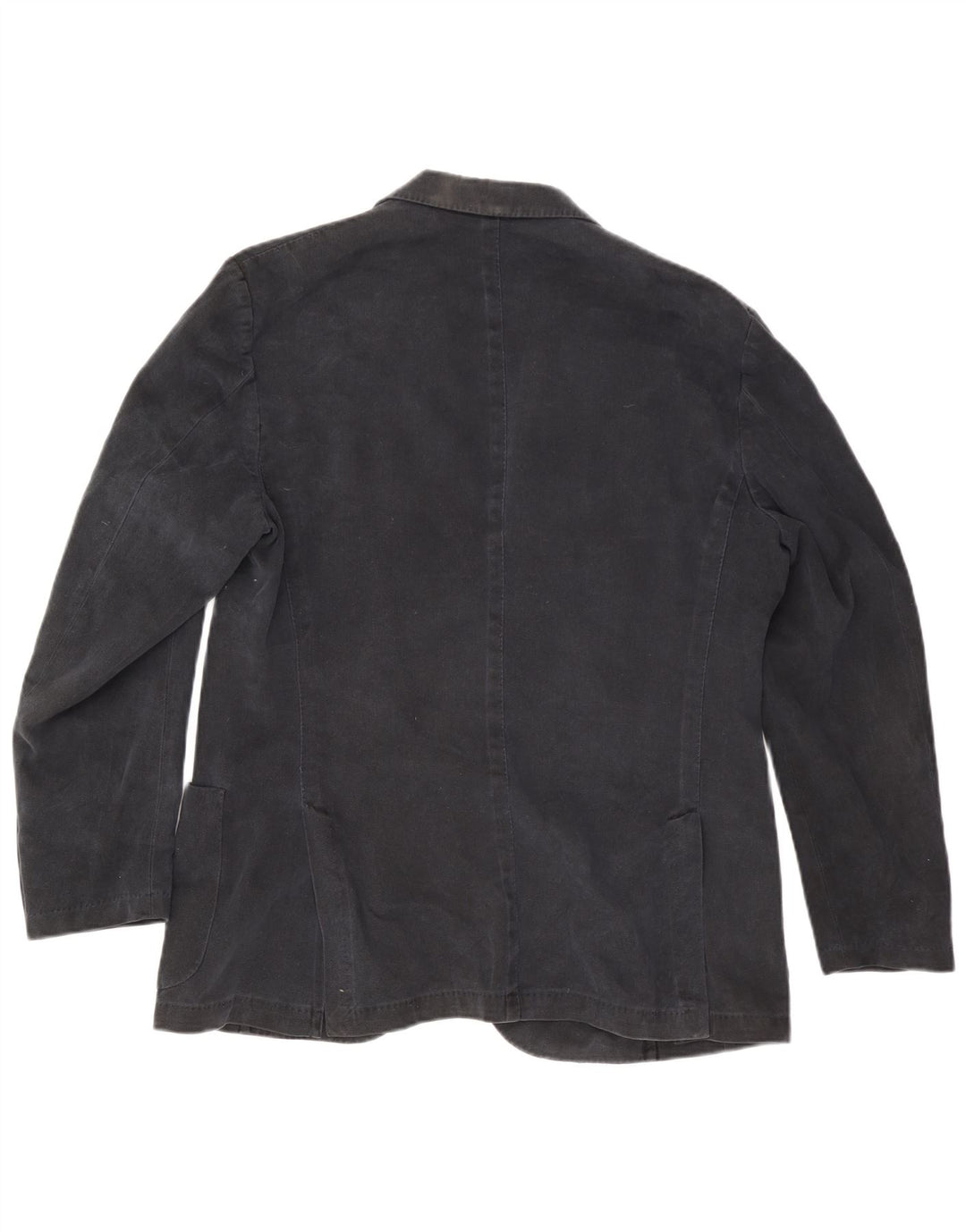 Polo Ralph Lauren Herren-Blazer mit 3 Knöpfen, IT 54, XL, schwarze Baumwolle