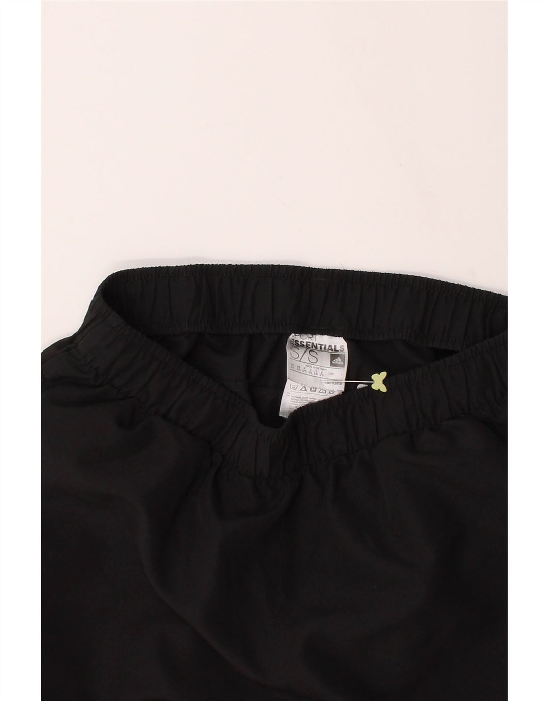 ADIDAS Mens Tracksuit Trousers Small  Black Polyester Vintage Adidas and Second-Hand Adidas from Messina Hembry 