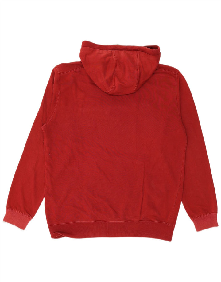 CHAMPION Herren-Kapuzenpullover mit Grafik, groß, aus roter Baumwolle