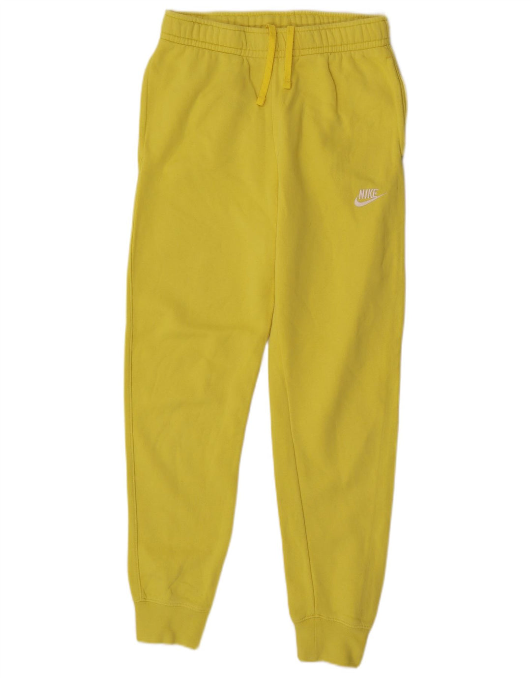 Nike Herren-Trainingshose, Jogginghose, Größe S, gelbe Baumwolle