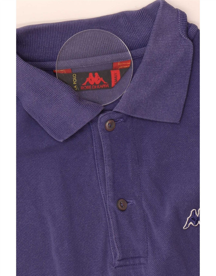 Kappa Herren Poloshirt Small Lila