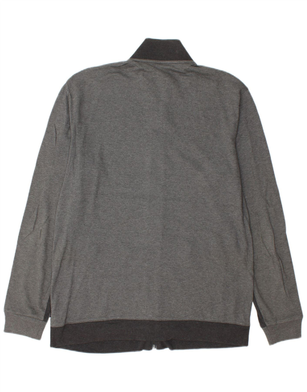 CALVIN KLEIN Herren-Trainingsanzug-Top-Jacke, große graue Baumwolle