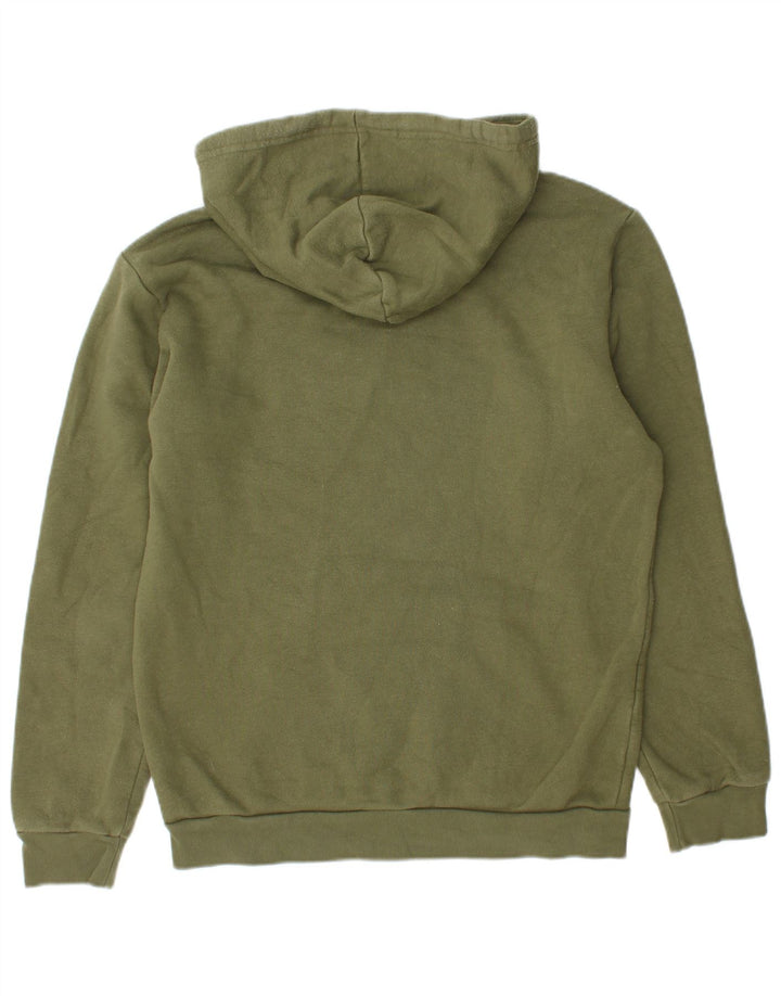 Adidas Herren Kapuzenpullover, klein, grüne Baumwolle