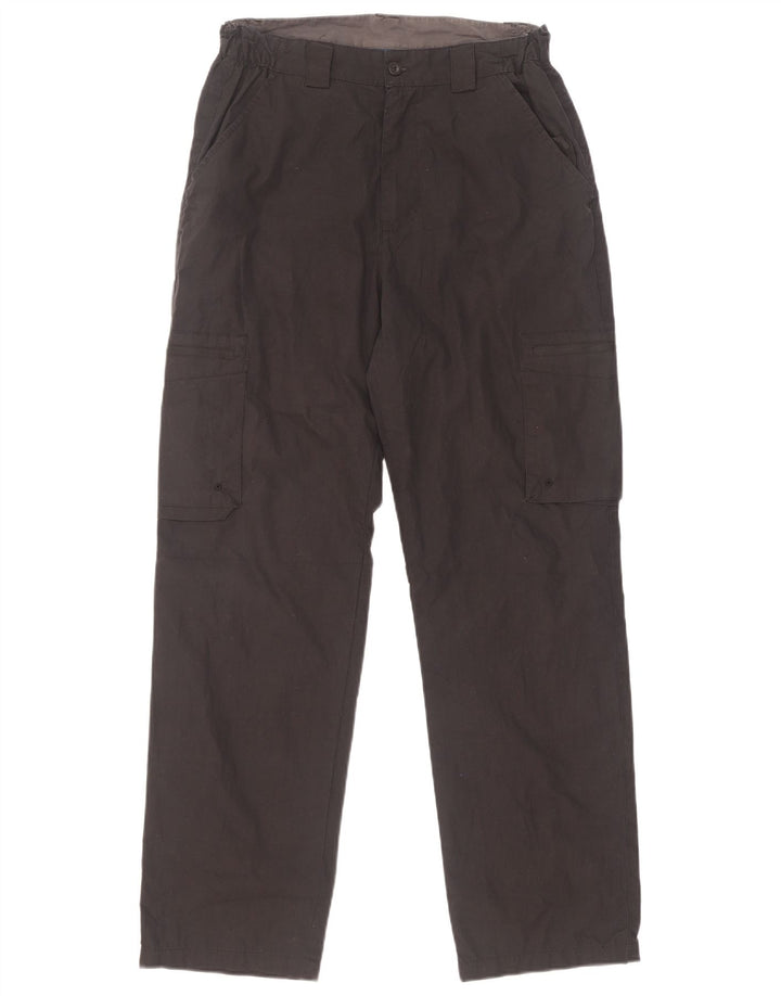 Mountain Warehouse Gerade Cargohose für Damen, W30, L29, Schwarz, Polyester