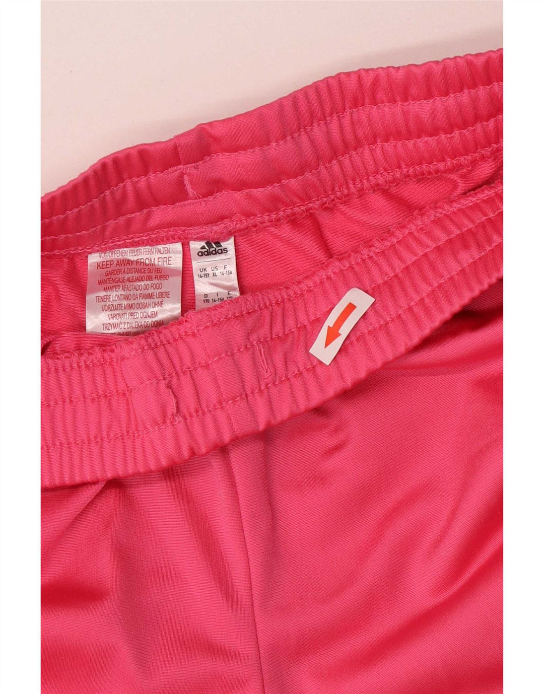 Adidas Mädchen-Trainingshose, 14–15 Jahre, rosa, Polyester