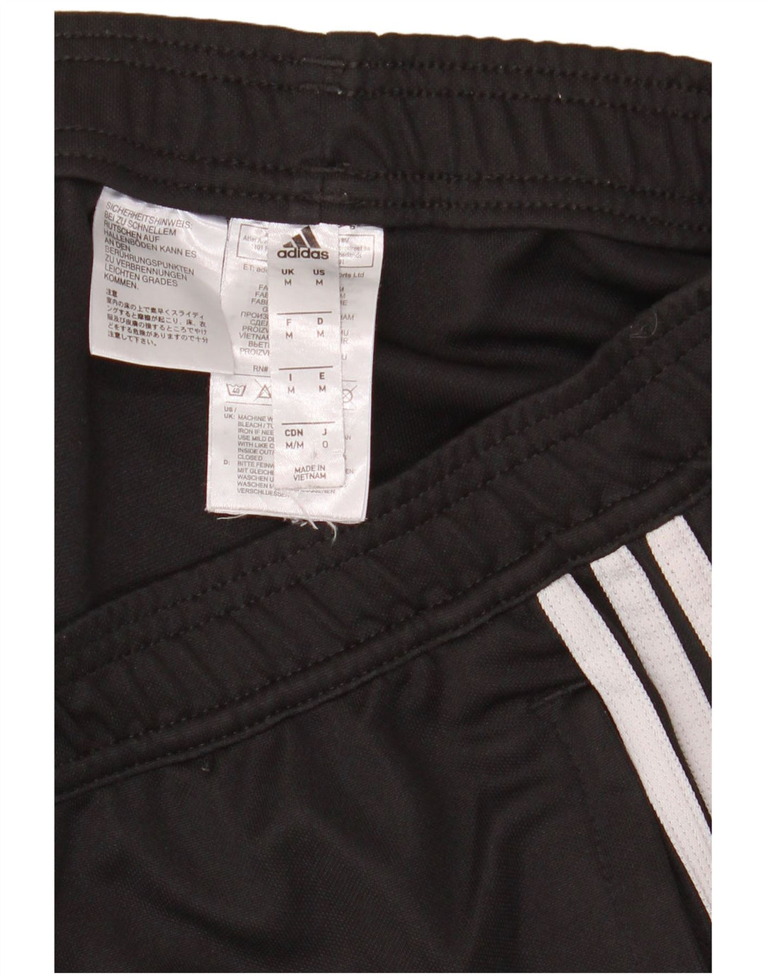 Adidas Herren-Trainingshose, mittelschwarz, Polyester