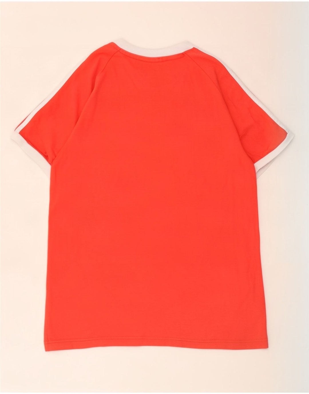 Adidas Herren T-Shirt Top Mittelrote Baumwolle