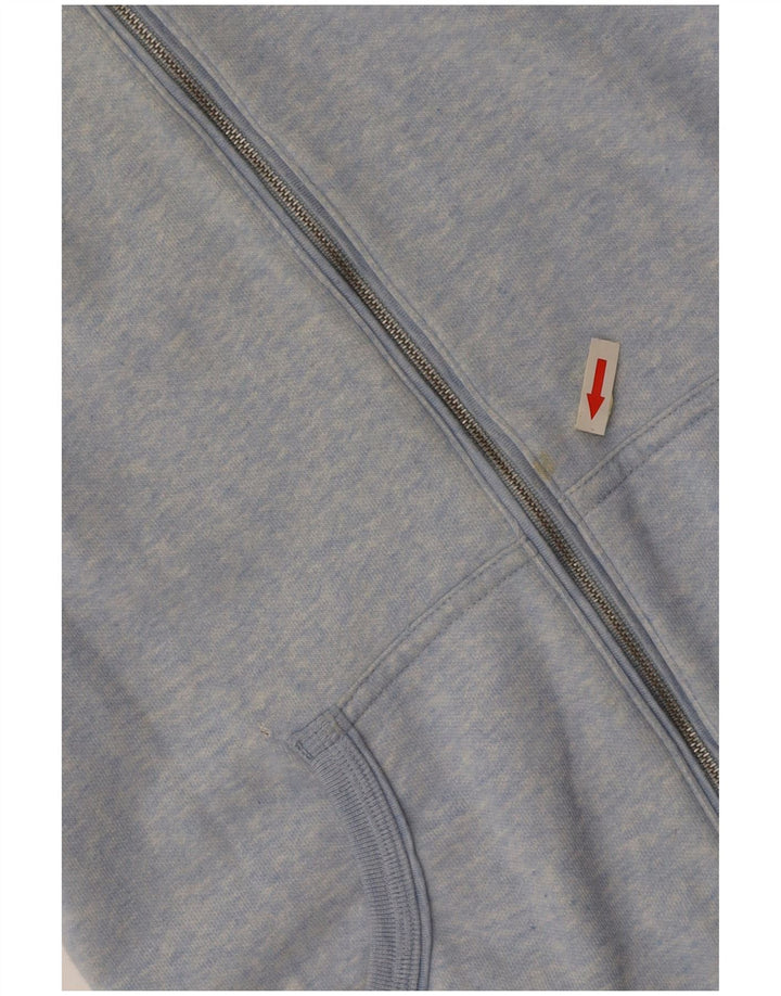 CHAMPION Womens Heritage Classics Zip Hoodie Pullover UK 10 Small Blue