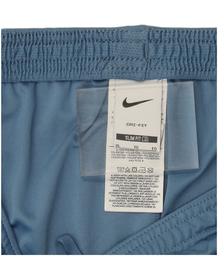 Nike Herren Dri Fit Slim Fit Sportshorts XL Blau Polyester