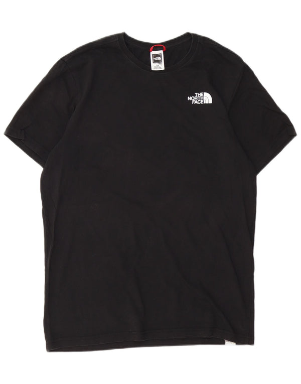 The North Face Herren Grafik-T-Shirt-Oberteil Mittelschwarz