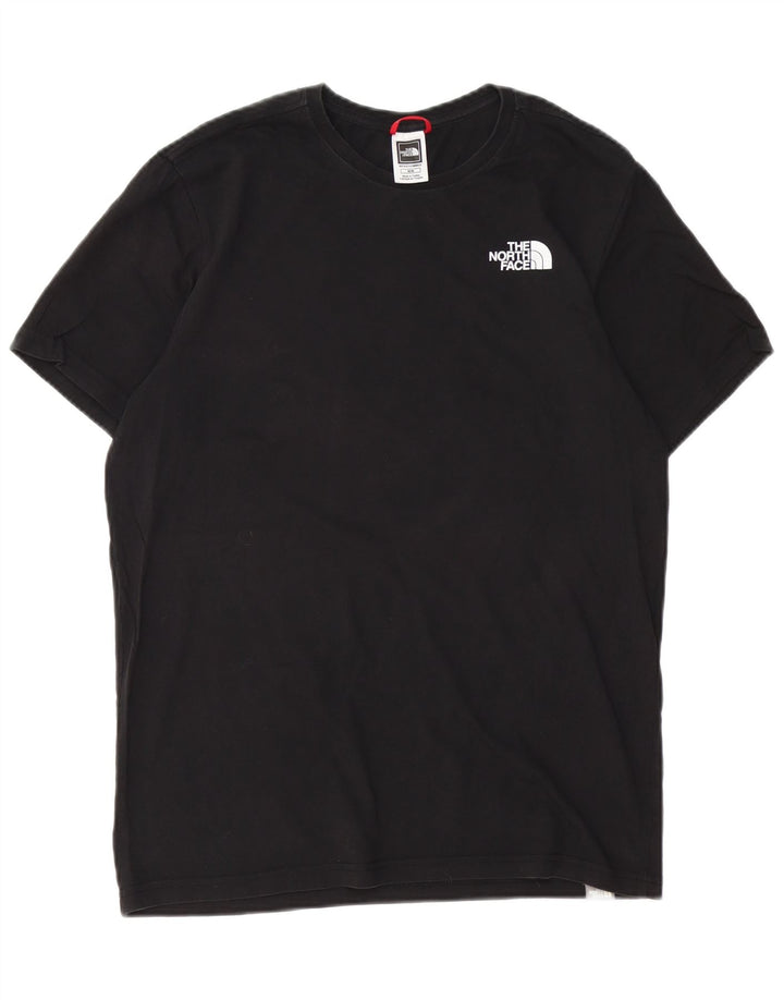 The North Face Herren Grafik-T-Shirt-Oberteil Mittelschwarz