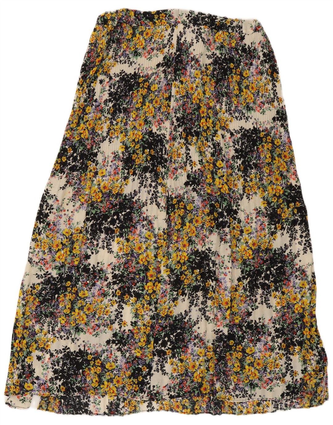 Topshop Damen ausgestellter Rock UK 12 Medium W30 Mehrfarbig geblümt