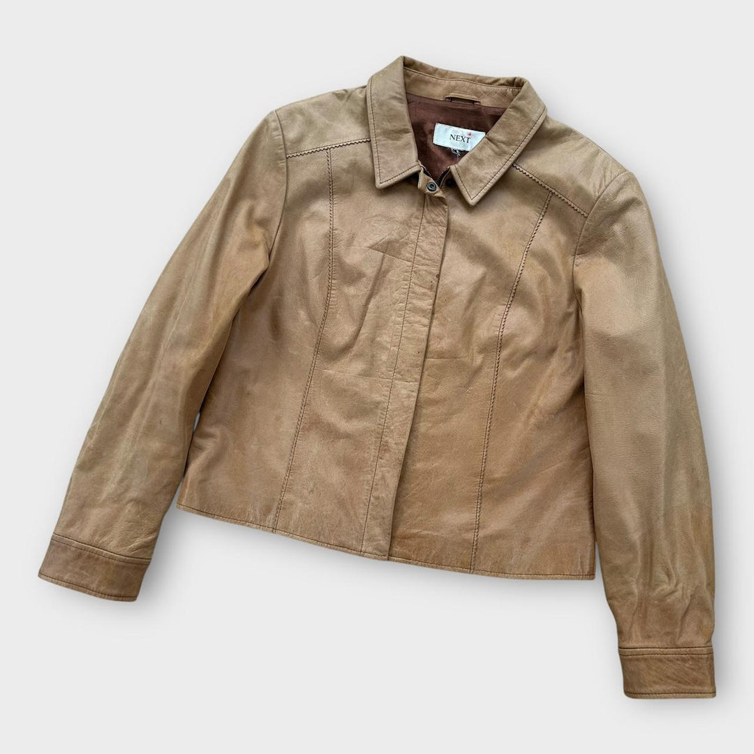 Y2K Next Lederjacke – Damen groß