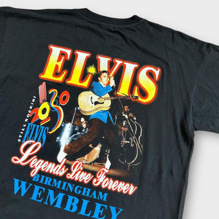 Vintage Elvis Grafik-T-Shirt – XL